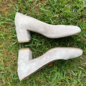 Margaux suede heels